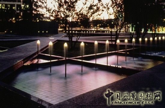 博內(nèi)特公園水景