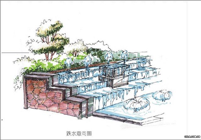 精彩的手繪效果圖