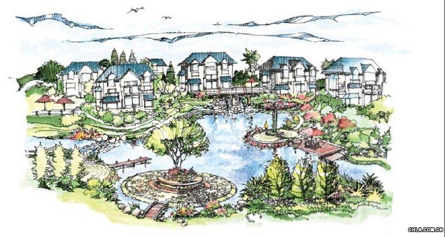 精彩的手繪效果圖