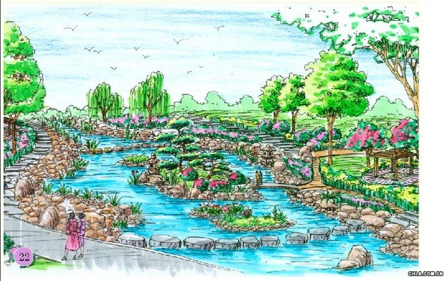 精彩的手繪效果圖