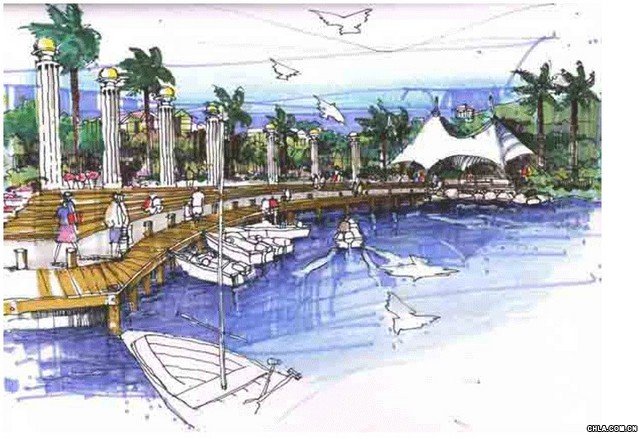 精彩的手繪效果圖