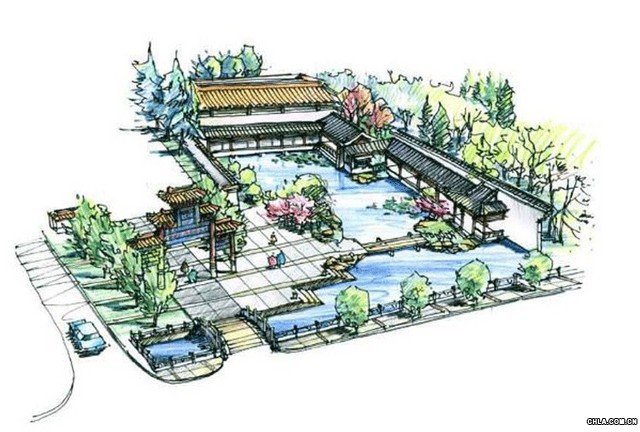 精彩的手繪效果圖