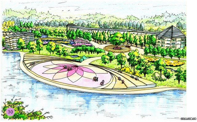 精彩的手繪效果圖