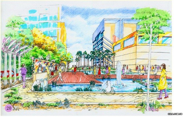 精彩的手繪效果圖