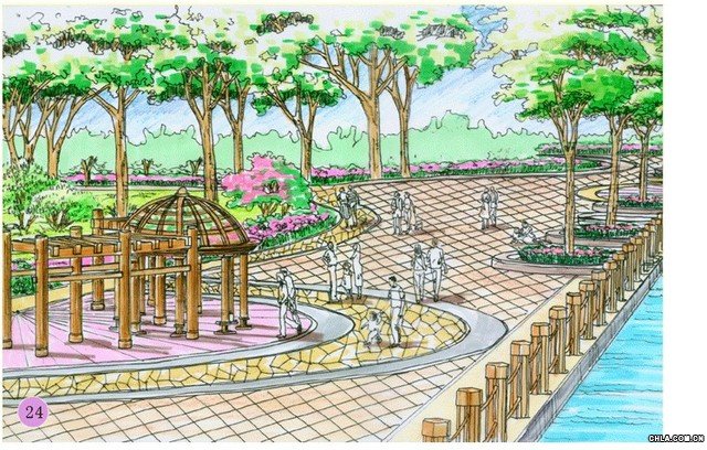 精彩的手繪效果圖