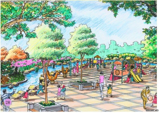 精彩的手繪效果圖