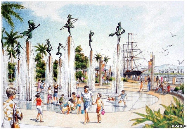 精彩的手繪效果圖