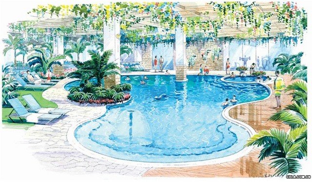 精彩的手繪效果圖