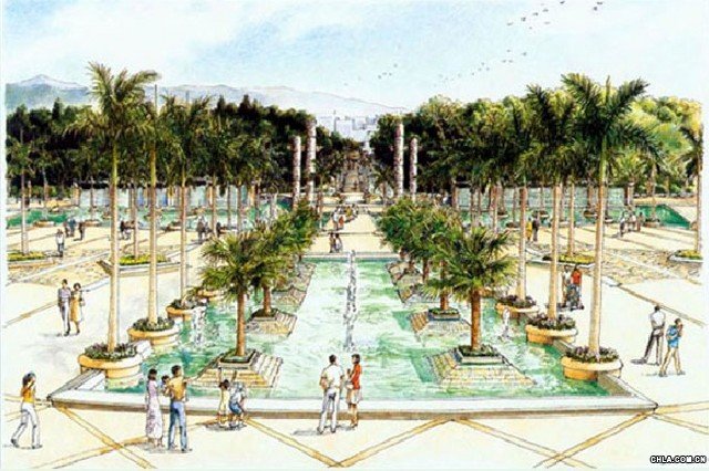 精彩的手繪效果圖