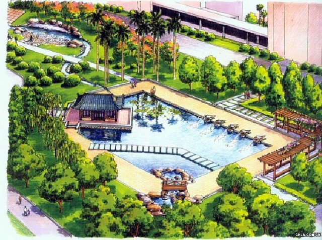 精彩的手繪效果圖