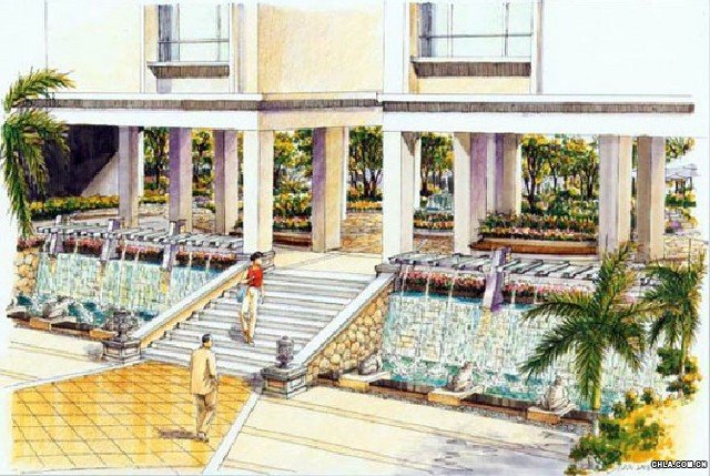 精彩的手繪效果圖