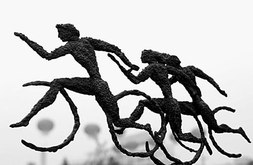 圖文：奧運雕塑