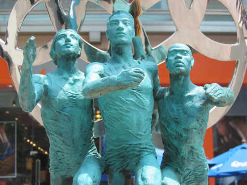 優(yōu)秀奧運(yùn)雕塑作品欣賞