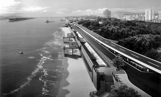 八道碼頭遺址景觀效果圖(省建筑設(shè)計(jì)院設(shè)計(jì))