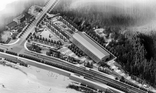 城南火車廣場(chǎng)效果圖。