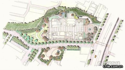 日本DNP印刷公司辦公大樓景觀設計