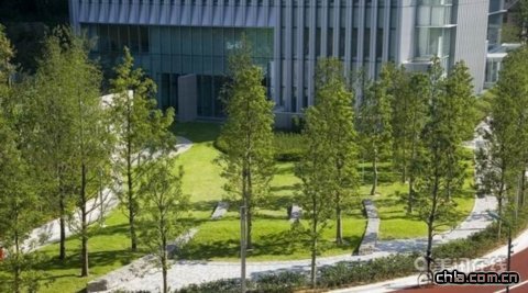 日本DNP印刷公司辦公大樓景觀設計