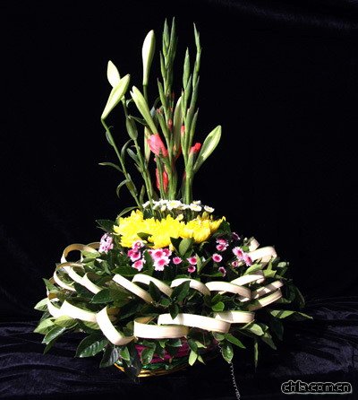 插花藝術欣賞之菊花篇(組圖)