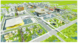 西溪綜合體北區塊效果圖 