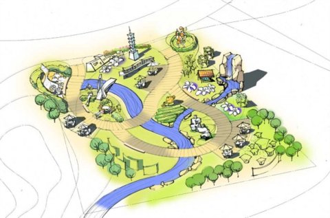 臺灣園?第七屆園博會展園設(shè)計方案