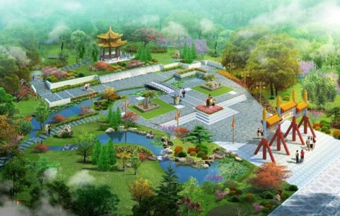 天津園?第七屆園博會展園設(shè)計方案