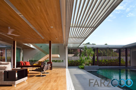 Six Ramsgate設(shè)計(jì)新加坡一處“封閉式”開放住屋