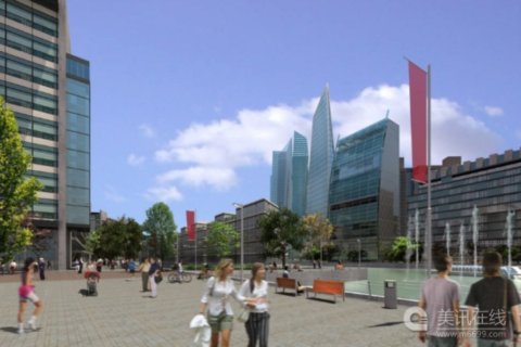 英國利物浦Wirral Waters片區規劃