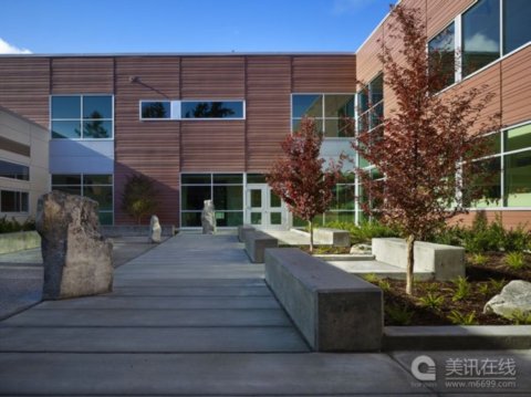 美國貝爾維尤Eastgate小學校園設計