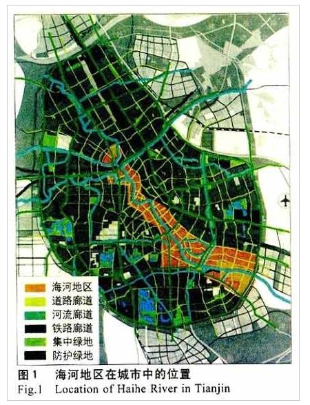 天津海河廊道的生態修復