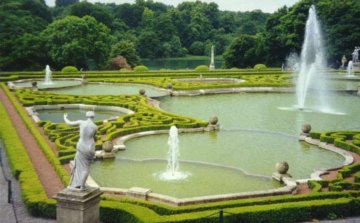 英國自然風景式園林代表之布倫海姆園