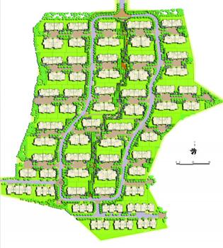 哈爾濱新洲園林生態住宅景觀設計