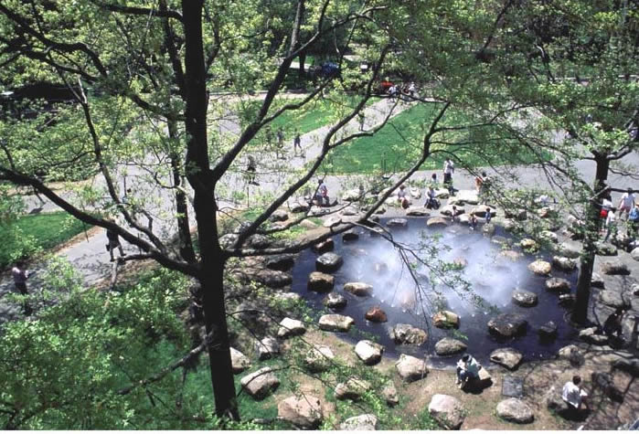 皮特?沃克 唐納噴泉 極簡主義