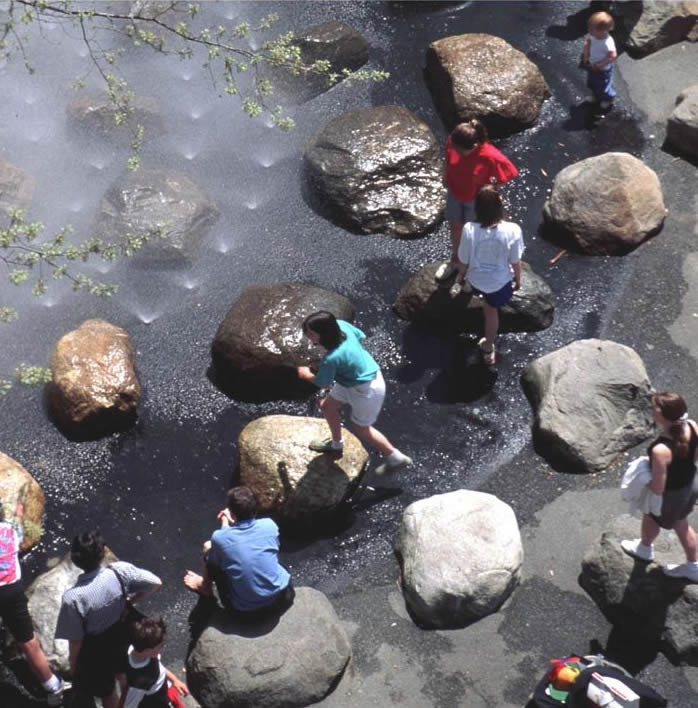 皮特?沃克 唐納噴泉 極簡主義