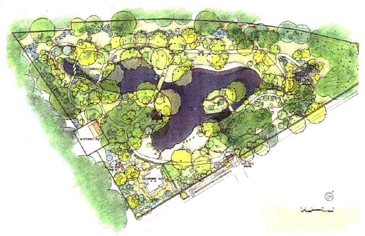 枡野俊明 哥倫比亞 新渡部花園