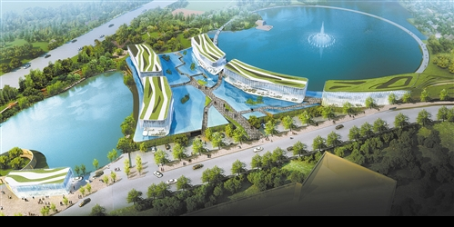 風景園林 重慶 水立方