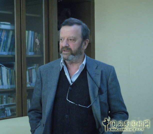 風景園林 切爾西花展主席 Michael Balston 