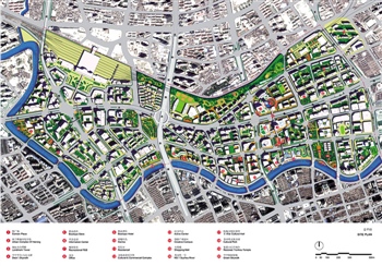 風景園林 上海蘇河灣 規劃