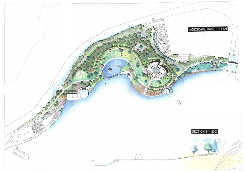 盛葉夏樹(shù) 雕塑公園 景觀(guān) 平面圖