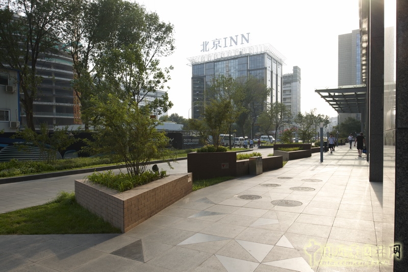 朝陽門SOHO 盛葉夏樹 景觀設計