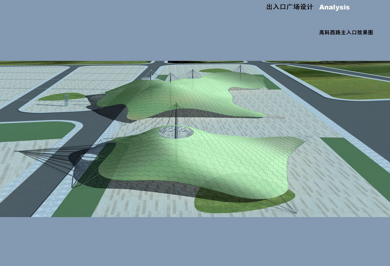 盛葉夏樹(shù) 作品展示 場(chǎng)地設(shè)計(jì) 出入口設(shè)計(jì)