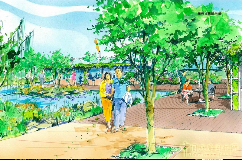 盛葉夏樹 作品展示 場地設(shè)計(jì) 效果圖