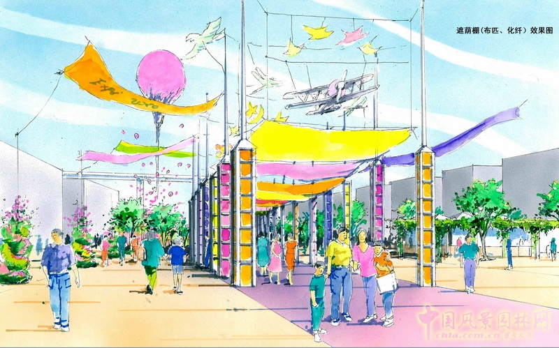 盛葉夏樹 作品展示 場地設計 效果圖