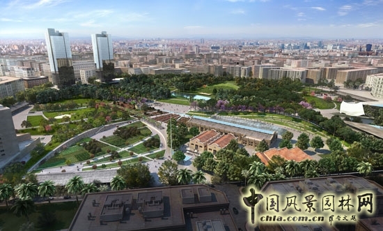 古斯塔夫森·波特事務(wù)所在西班牙城市巴倫西亞中心廣場設(shè)計比賽中獲勝 世界園林 中國風景園林網(wǎng) 