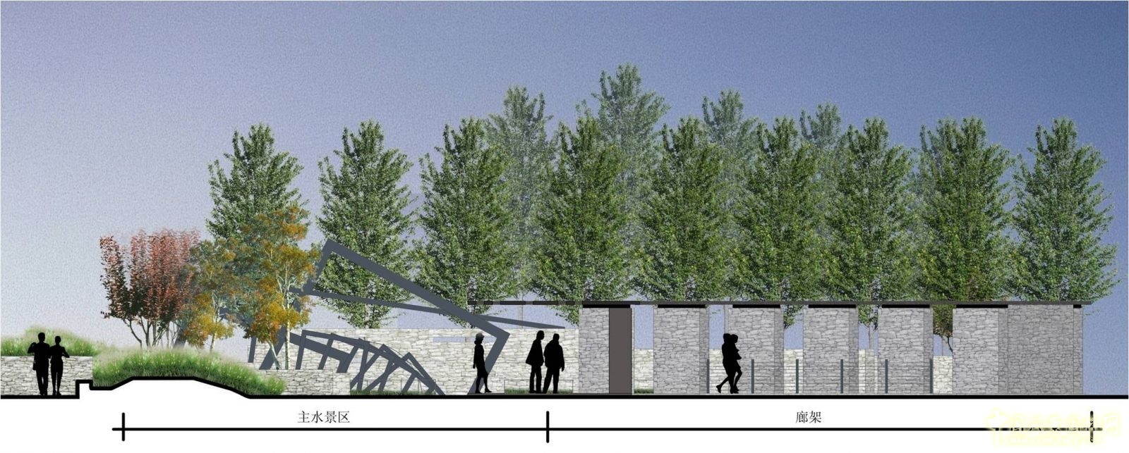 北京園博會設計師廣場 獲獎作品 流動的窗 顧志凌 中國風景園林網