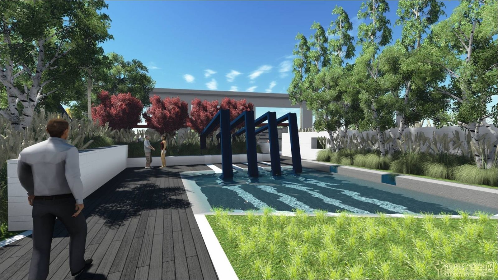 北京園博會設計師廣場 獲獎作品 流動的窗 顧志凌 景觀設計 中國風景園林網