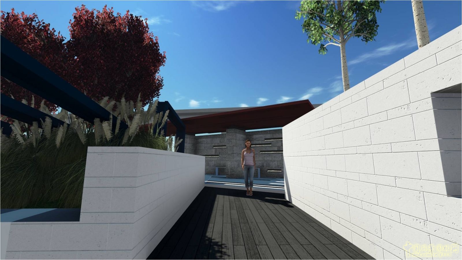 北京園博會設計師廣場 獲獎作品 流動的窗 顧志凌 景觀設計 中國風景園林網