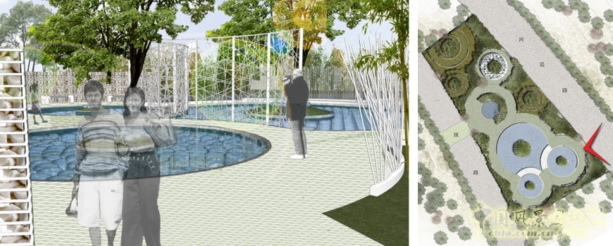 北京園博會 設計師廣場 獲獎 作品 郭明 點滴園 中國風景園林網