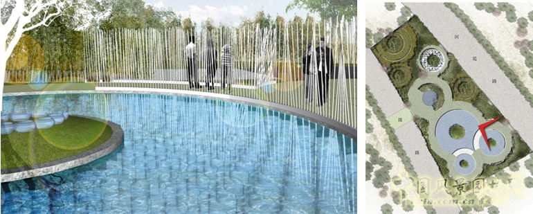 北京園博會 設計師廣場 獲獎 作品 郭明 點滴園 中國風景園林網