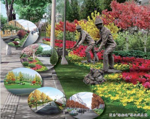 遼寧 綠化 道路