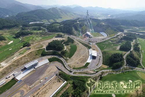 韓國平昌2018年冬季奧運會比賽場地 體育場館設計 中國風景園林網